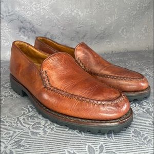 Cole Haan Country F6453 Brown Leather Loafer 7.5 AA